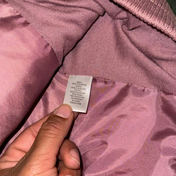 CJ Banks Quilted Vest Woman's 1X Rosey Pink Zipper Pockets Great Condition - Picture 8 of 8